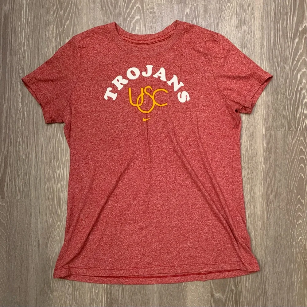 Nike‎ USC Trojans Southern Cal The Nike Tee T-Shirt Women's Size Large